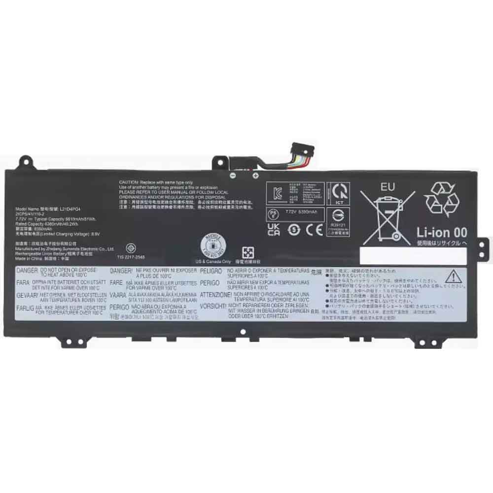 Batería para TAB4-8-TB-8504N-TAB4-8-plus-1ICP3/98/lenovo-L21D4PG4